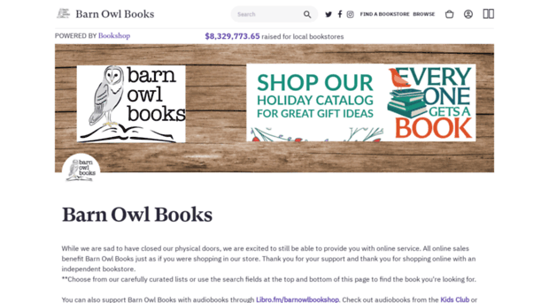 barnowlbookshop.com