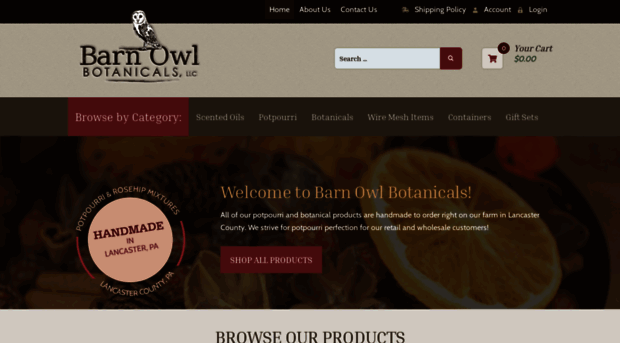 barnowlbotanicals.com