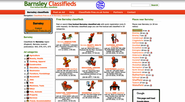 barnsley.classifieds-free.co.uk