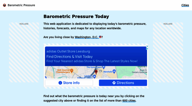 barometricpressure.today