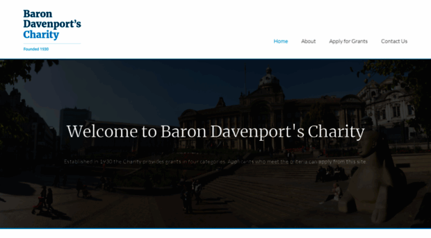 barondavenportscharity.org