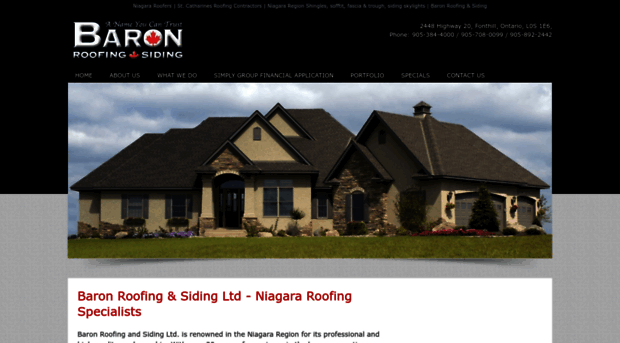 baronroofing.com