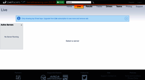 barrabbasracing.liveracers.com
