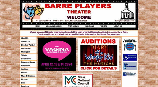 barreplayerstheater.com