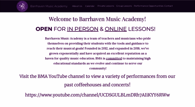 barrhavenmusicacademy.com