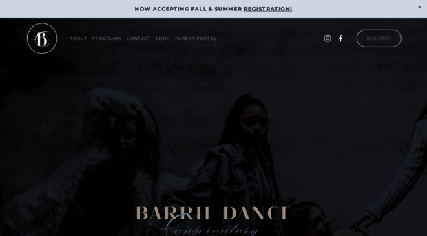 barriedanceconservatory.com