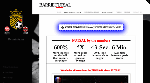 barriefutsal.com