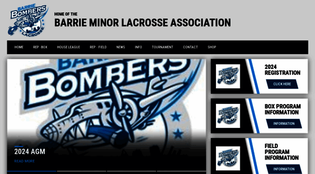 barrieminorlacrosse.com