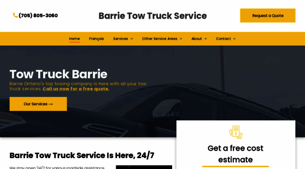 barrietowtruckservice.com