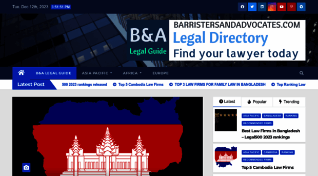 barristersandadvocates.com