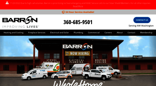 barronheating.com
