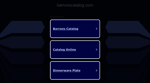 barronscatalog.com