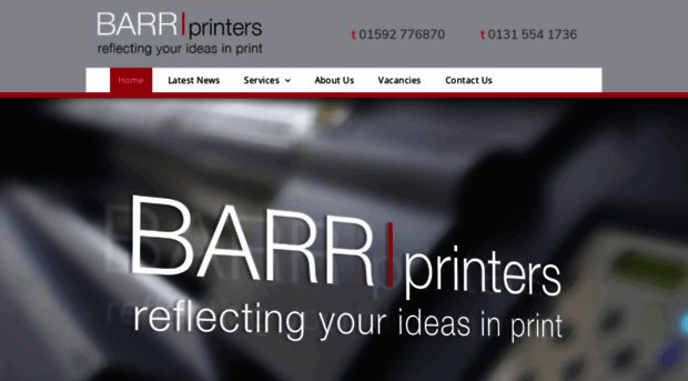 barrprinters.co.uk