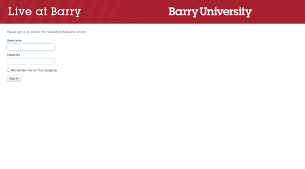 barrylive.mediasite.com