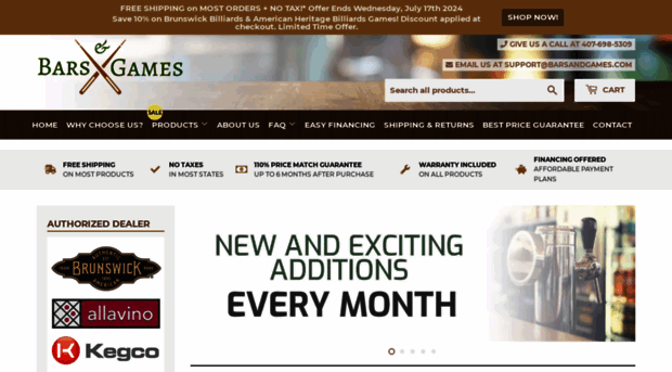 barsandgames.com