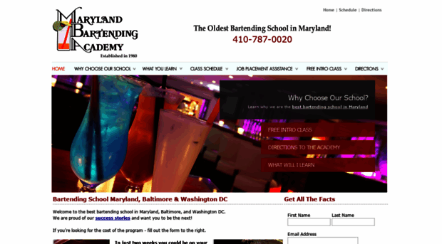 bartending-school-maryland.com