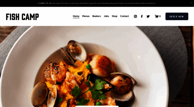 bartlettsfishcamp.net