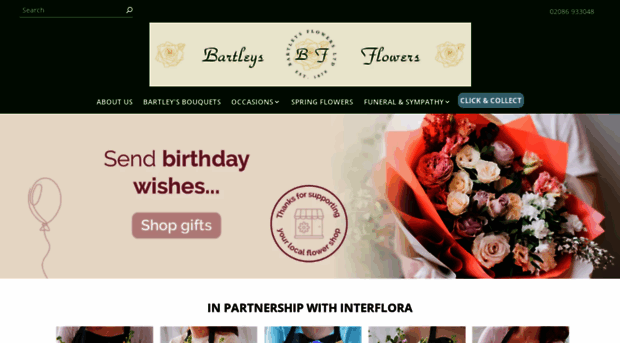 bartleysflowers.co.uk