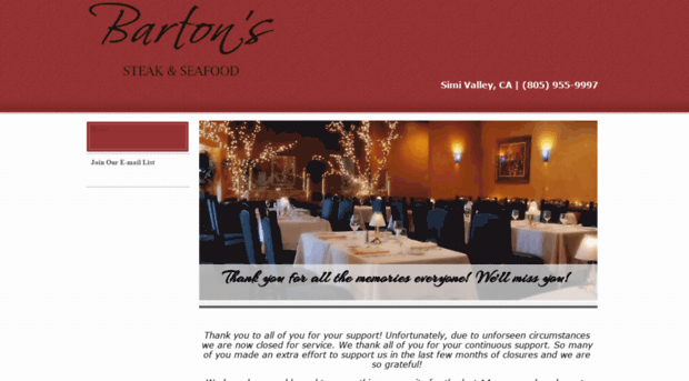 bartonssteakandseafood.com