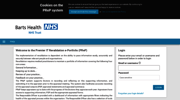 bartsandthelondon.clinicalappraisal.co.uk