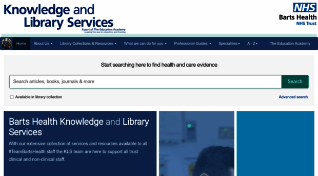 bartshealth-nhs.libguides.com