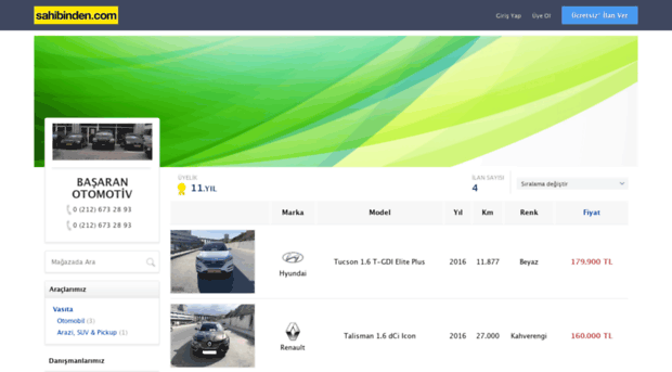 basaranotomotivotocenter.sahibinden.com