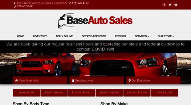 baseautosalesllc.com