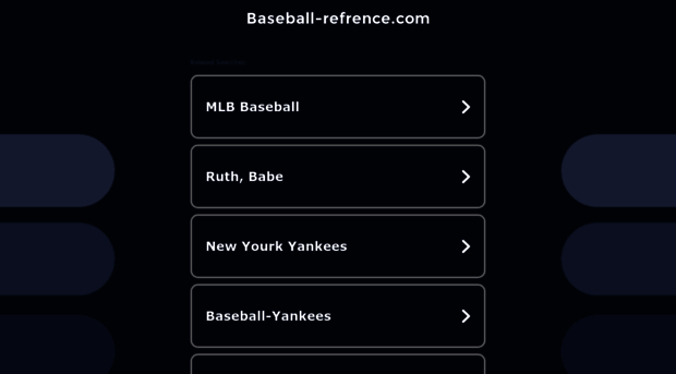 baseball-refrence.com