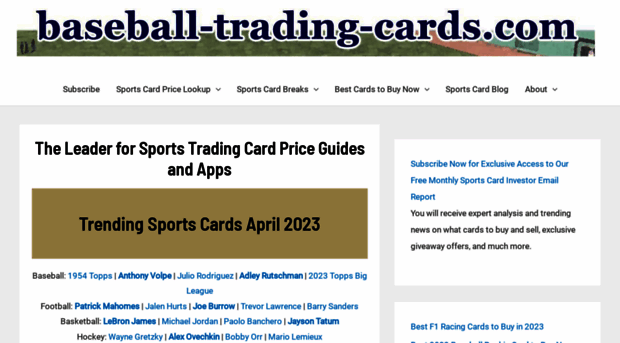 baseball-trading-cards.com