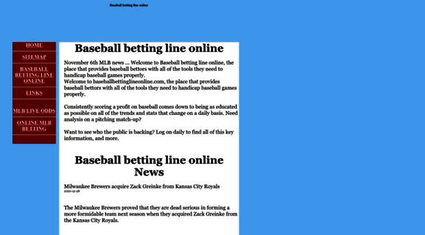 baseballbettinglineonline.com