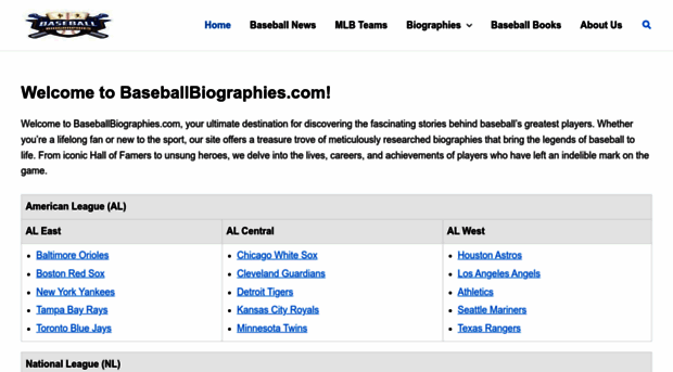 baseballbiographies.com