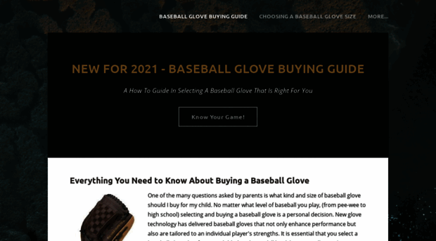 baseballglovebuyingguide.weebly.com