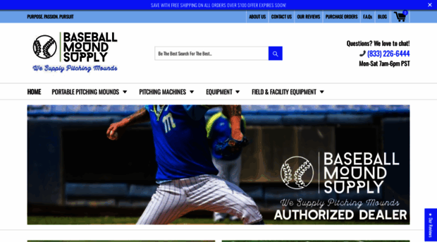 baseballmoundsupply.com