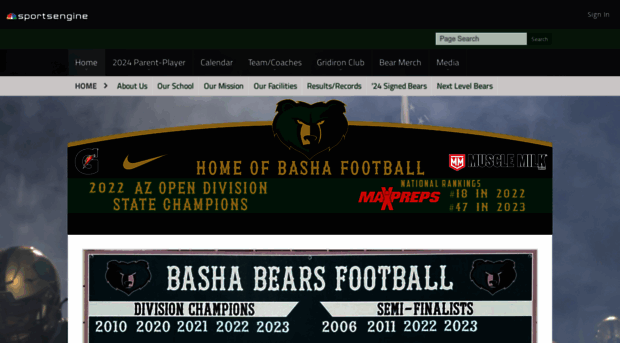 bashabearsfootball.com