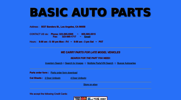 basicautoparts.net