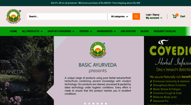 basicayurvedalimited.com