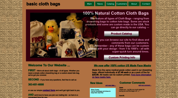 basicclothbags.com