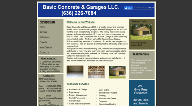 basicconcreteandgarages.com