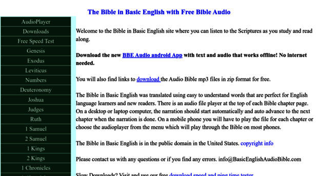 basicenglishaudiobible.com