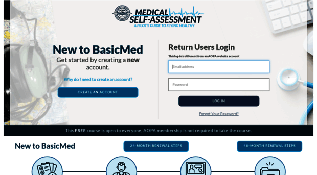 basicmedicalcourse.aopa.org