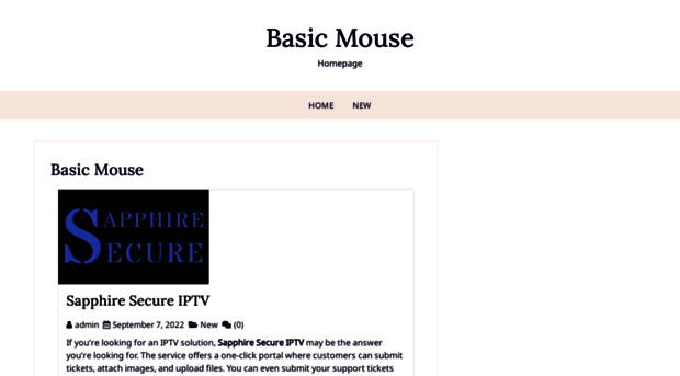 basicmouse.com