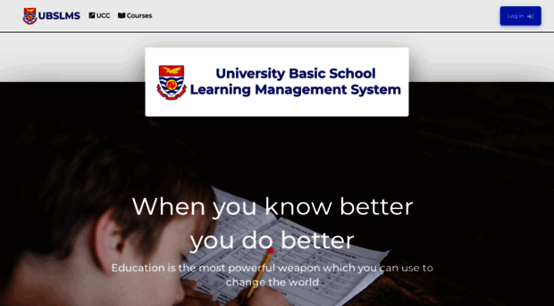 Basicschoollms.ucc.edu.gh - Home | UBSLMS-UCC - Basicschoollms UCC