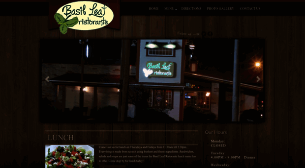 basilleafristorante.com