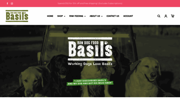 basilsdogfood.co.uk