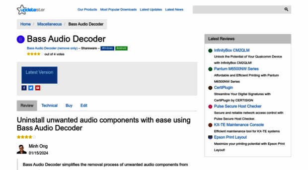 bass-audio-decoder-remove-only.updatestar.com
