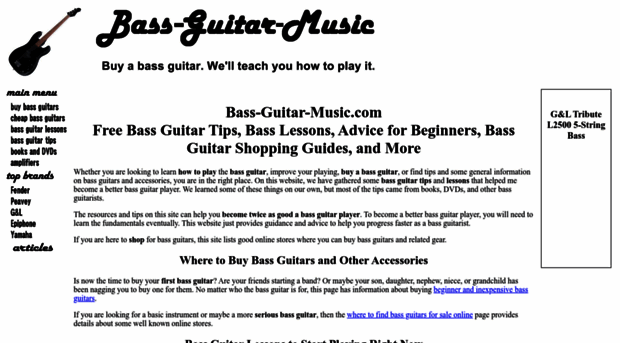 bass-guitar-music.com