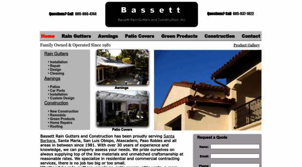 bassettraingutters.com