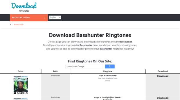 basshunter.download-ringtone.com