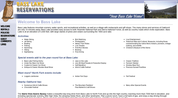 basslakereservations.com