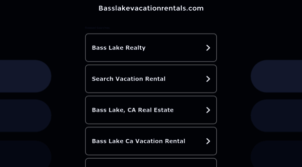 basslakevacationrentals.com